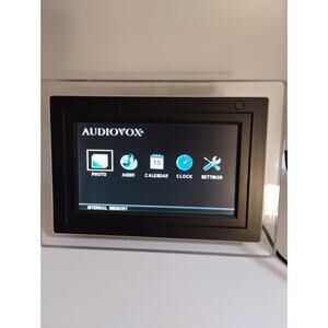 7" Audiovox Digital Picture Frame DPF701 - GUC